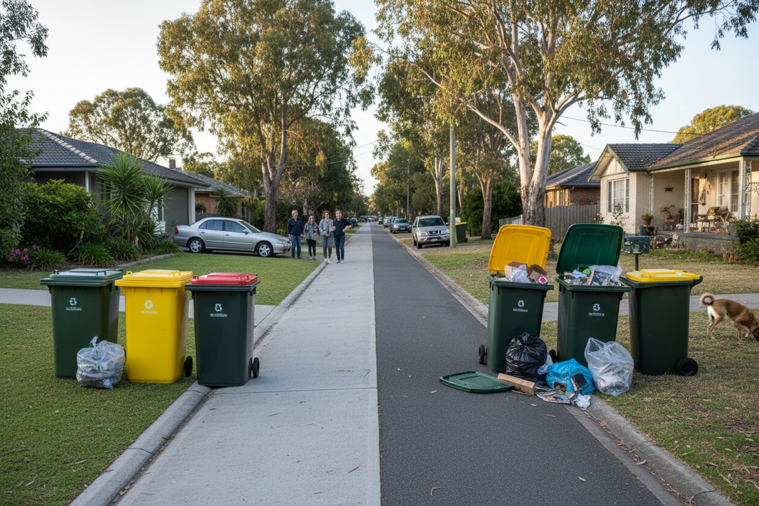 Wheelie Bin rubbish problems